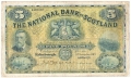 National Bank Of Scotland Ltd 5 Pounds, 11.11.1919